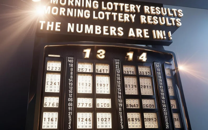 Morning Lottery Result